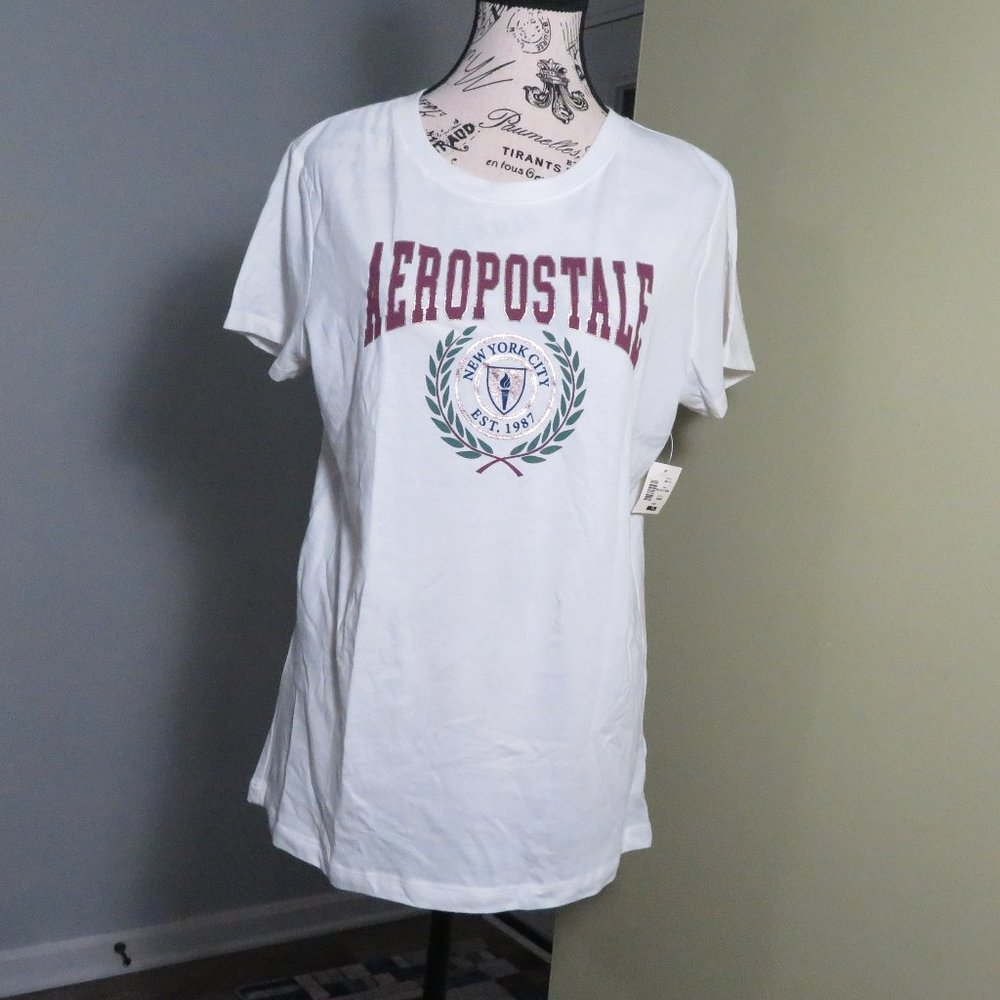 Women`s Aeropostle T Shirt Youth size XL New w/tags